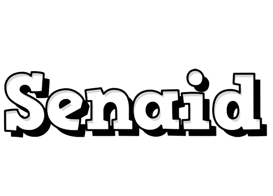 Senaid snowing logo