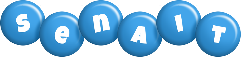 Senait candy-blue logo