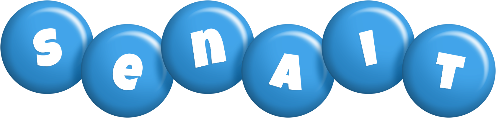 Senait candy-blue logo