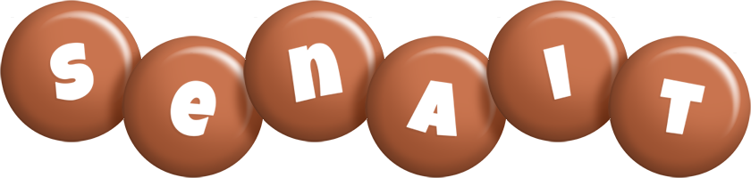 Senait candy-brown logo