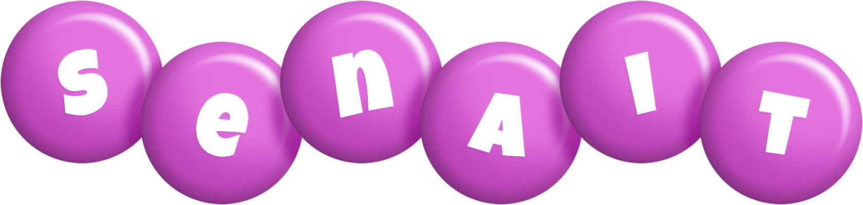 Senait candy-purple logo