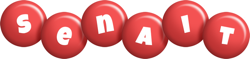 Senait candy-red logo