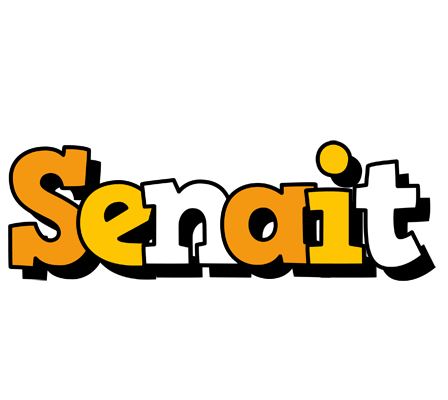 Senait cartoon logo