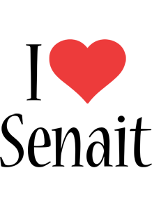 Senait i-love logo