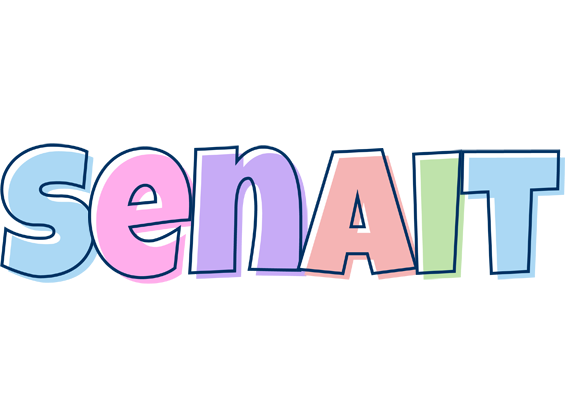 Senait pastel logo