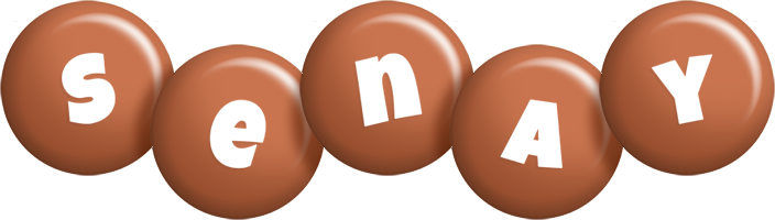 Senay candy-brown logo