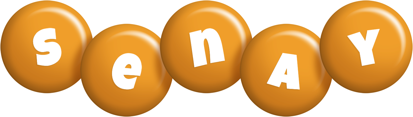 Senay candy-orange logo
