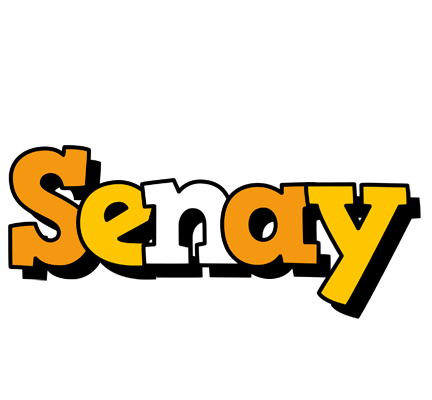 Senay cartoon logo