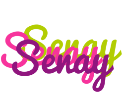 Senay flowers logo