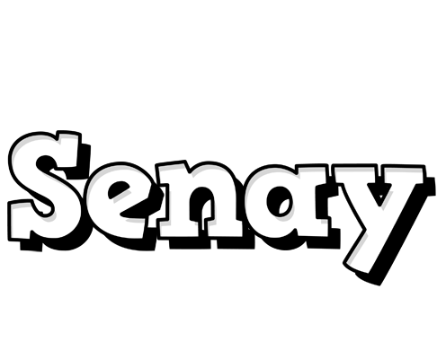 Senay snowing logo