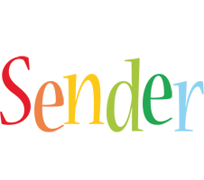 Sender birthday logo
