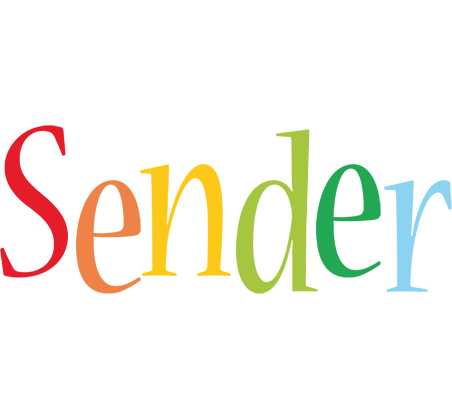 Sender birthday logo