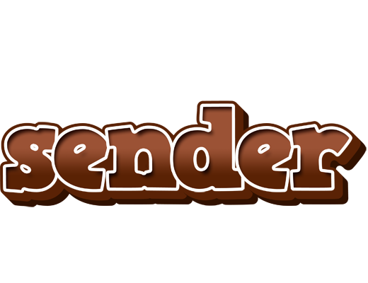 Sender brownie logo
