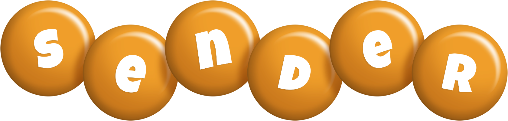 Sender candy-orange logo