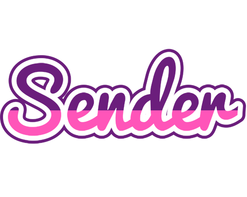Sender cheerful logo
