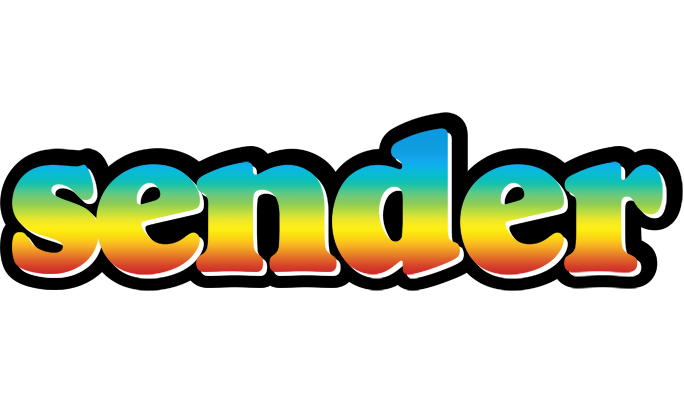 Sender color logo