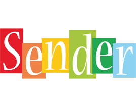 Sender colors logo
