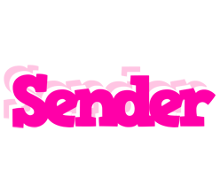 Sender dancing logo