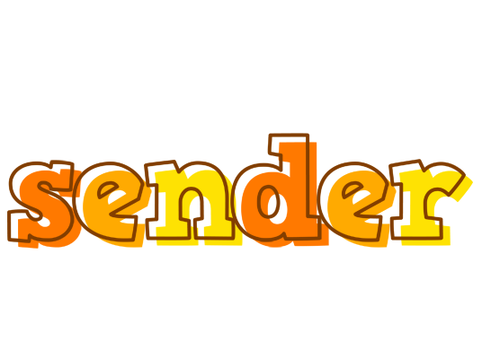 Sender desert logo
