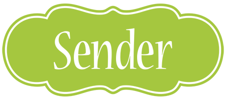 Sender family logo
