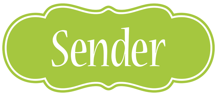 Sender family logo
