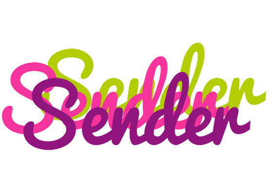 Sender flowers logo