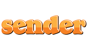 Sender orange logo