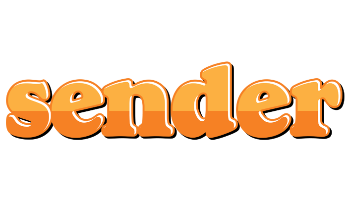 Sender orange logo