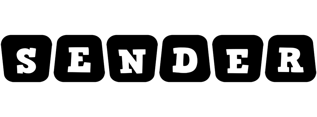 Sender racing logo