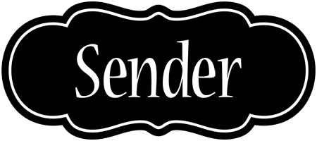 Sender welcome logo