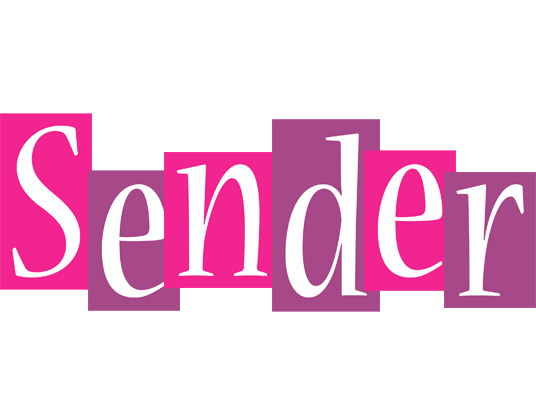Sender whine logo