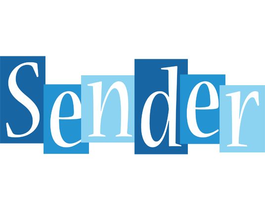 Sender winter logo