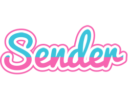 Sender woman logo