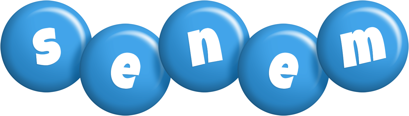 Senem candy-blue logo
