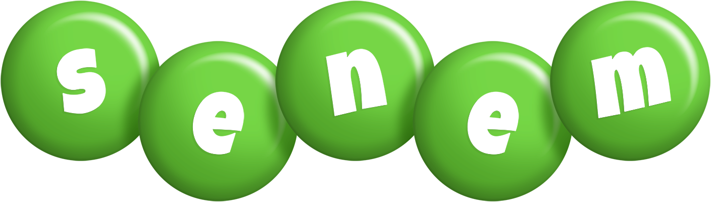 Senem candy-green logo