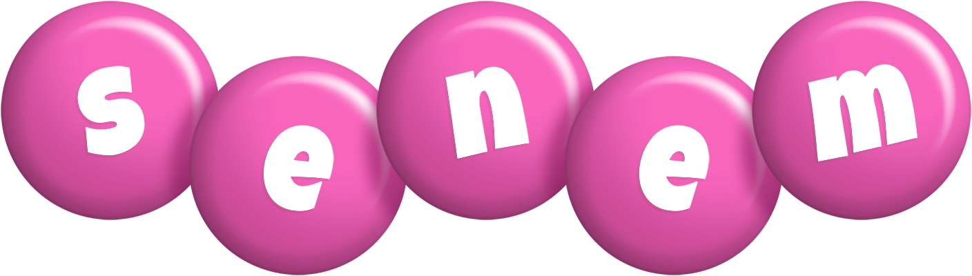 Senem candy-pink logo