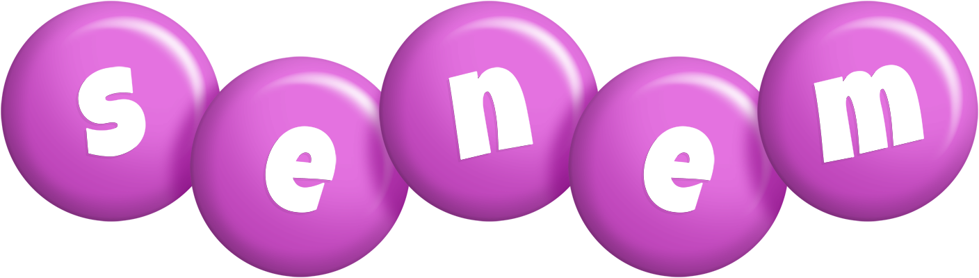 Senem candy-purple logo