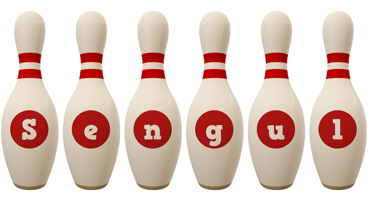 Sengul bowling-pin logo