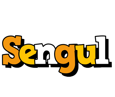 Sengul cartoon logo
