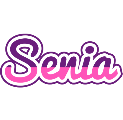 Senia cheerful logo