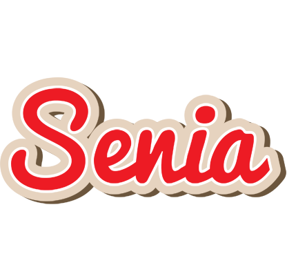 Senia chocolate logo