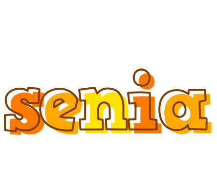 Senia desert logo