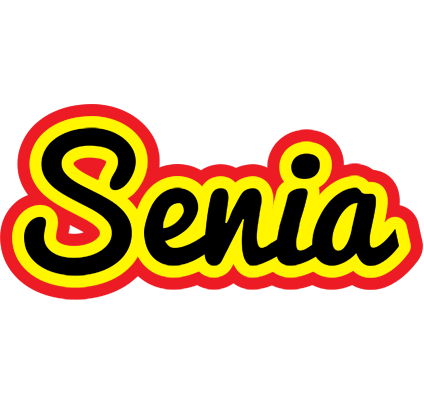 Senia flaming logo