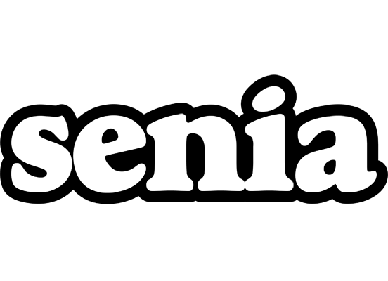Senia panda logo