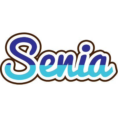 Senia raining logo
