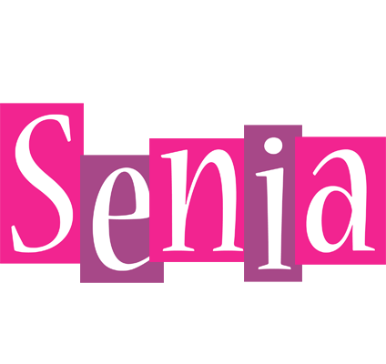 Senia whine logo