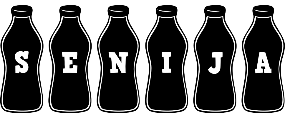 Senija bottle logo