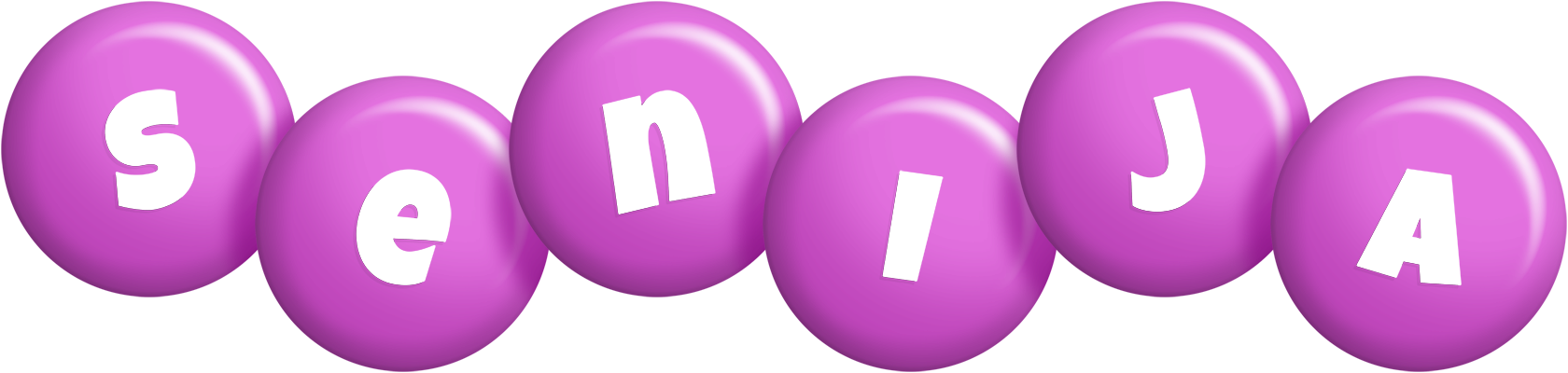 Senija candy-purple logo
