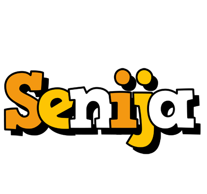 Senija cartoon logo