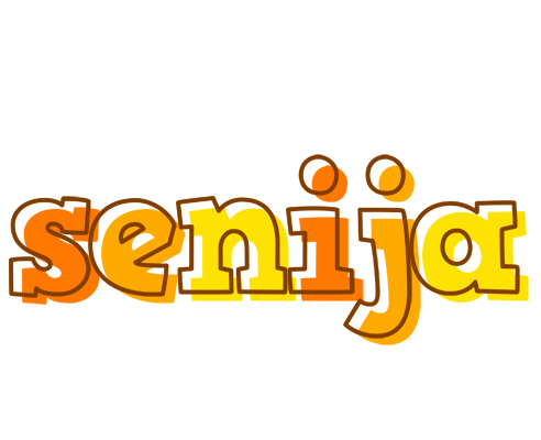 Senija desert logo